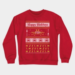 Pastafarian Christmas Sweater Crewneck Sweatshirt